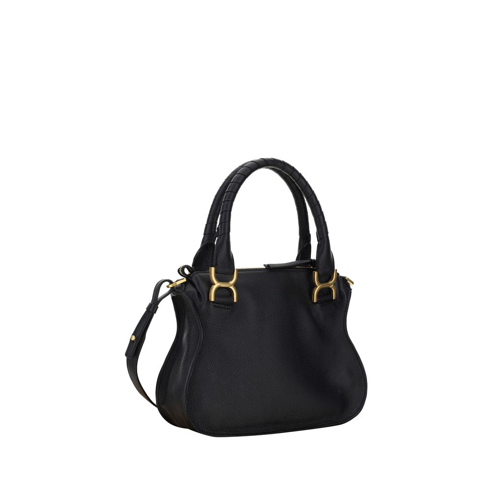 Chloé Women's Marcie Black Calfskin Leather Handbag
