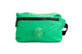 Versace Women's Bright Green Nylon Matte Medusa Small Belt Bag