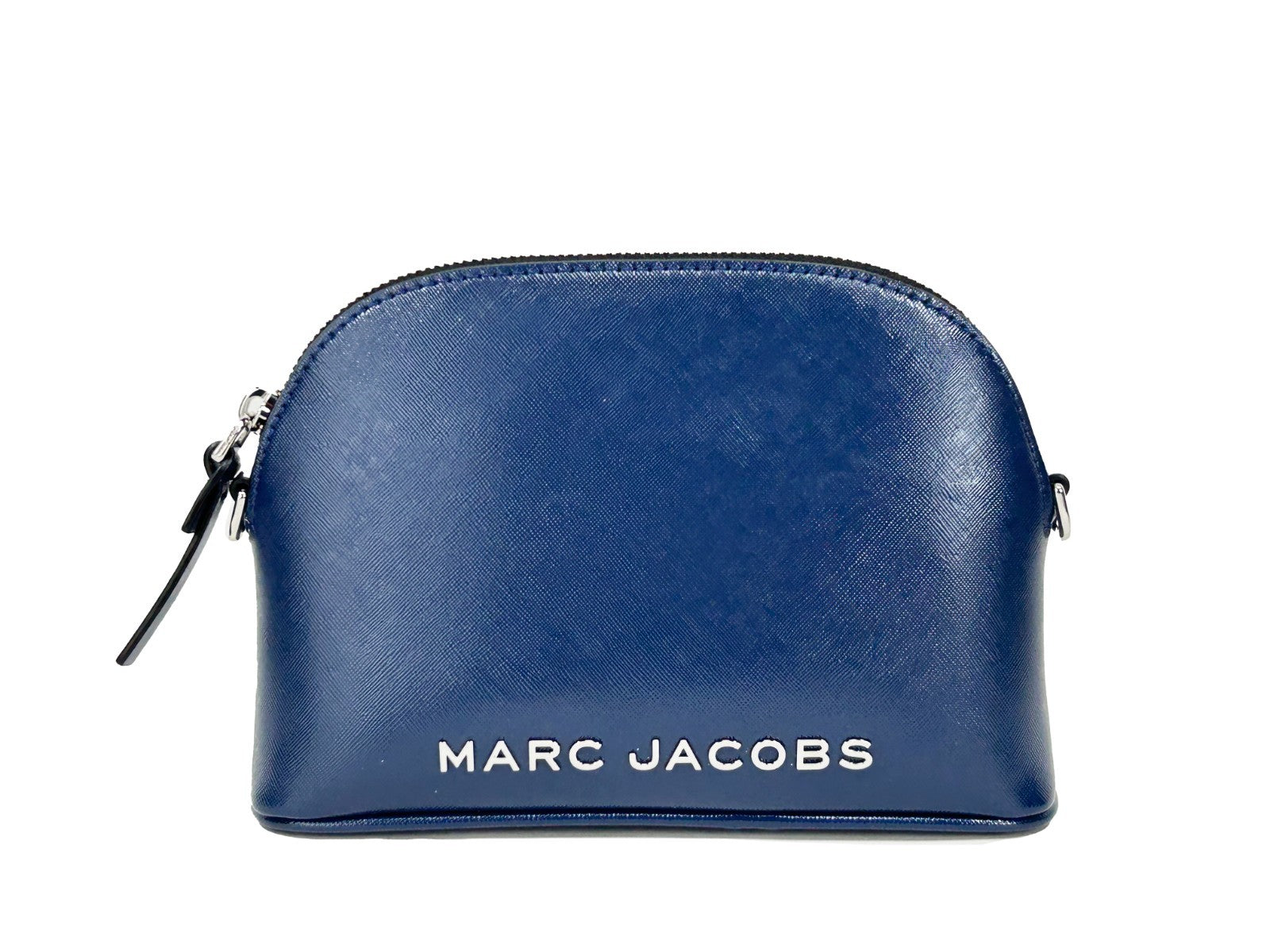 Marc Jacobs Women's Azure Blue Patent Leather Small Dome Crossbody Bag