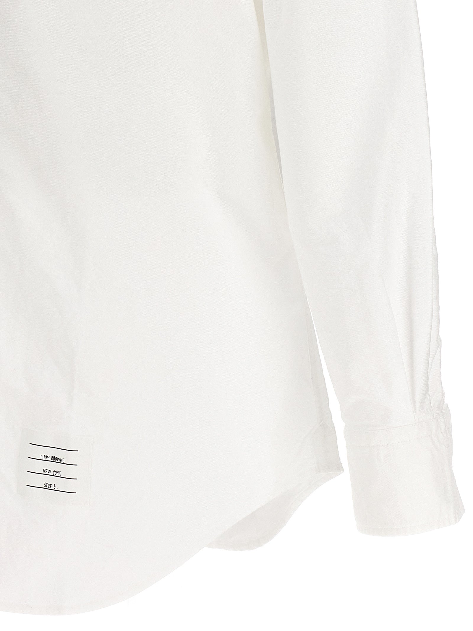 Thom Browne Men's White Cotton Shirt