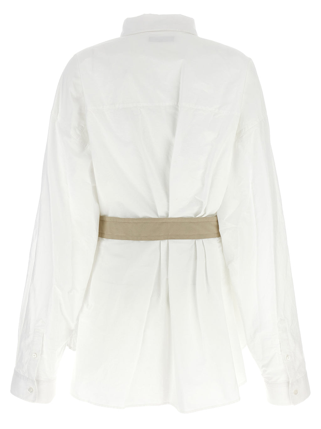 Balenciaga Women's White Cotton Blouse
