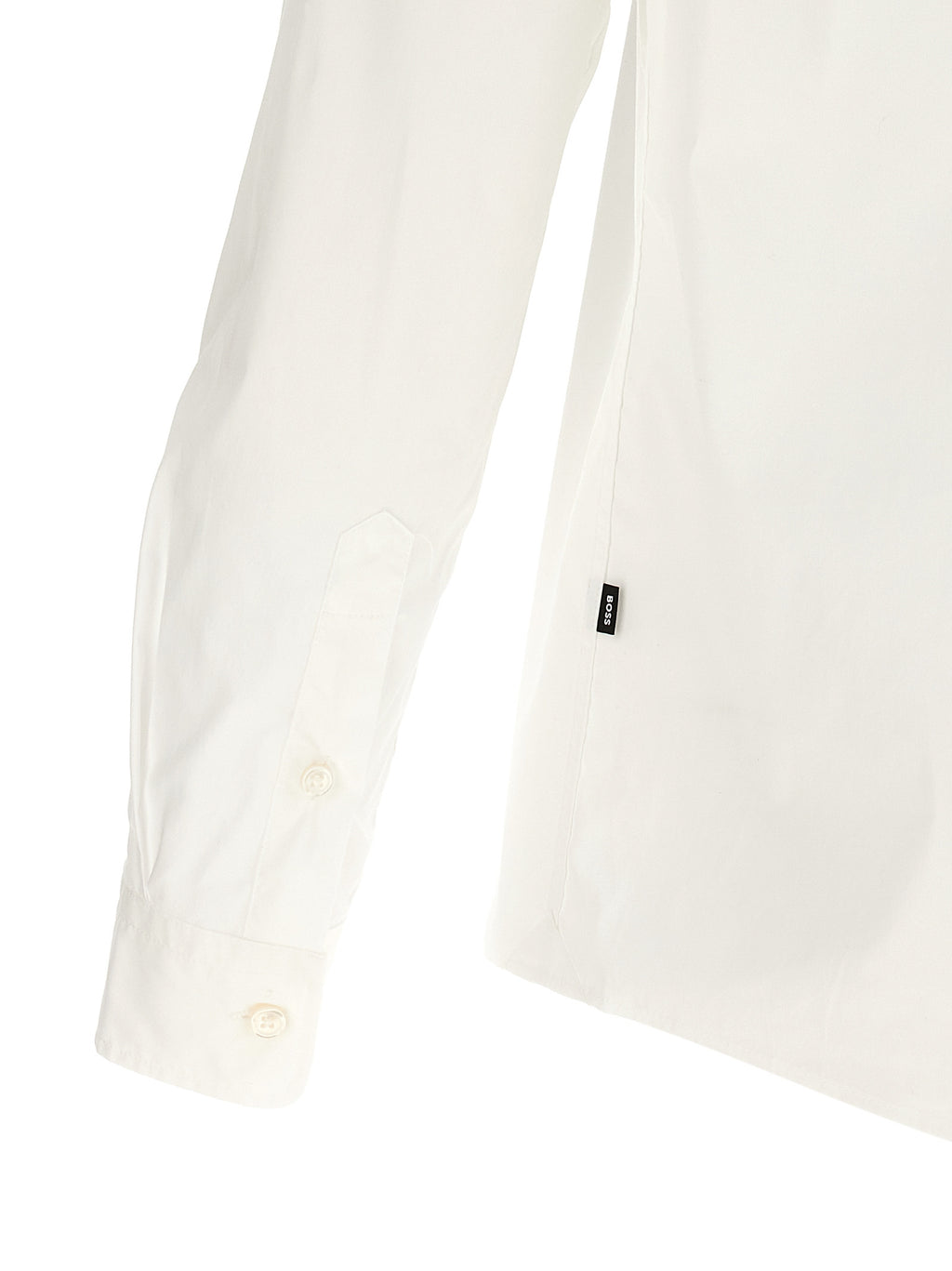 Hugo Boss Men's H-Roan White Cotton Poplin Shirt
