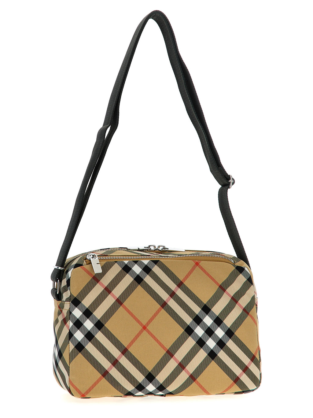 Burberry Beige Men's Polyester Crossbody Bag