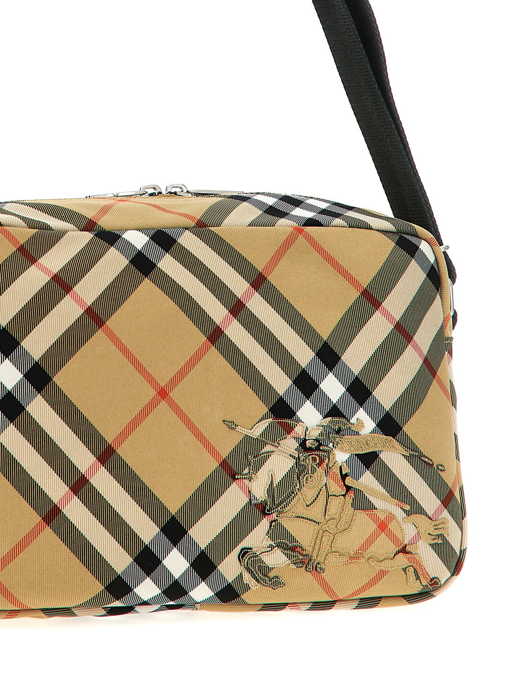 Burberry Beige Men's Polyester Crossbody Bag