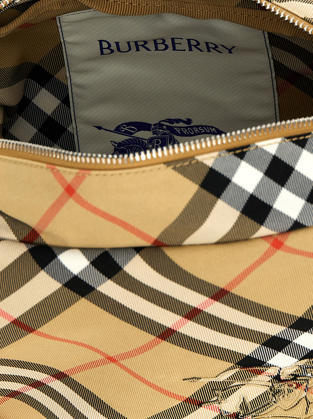 Burberry Beige Men's Polyester Crossbody Bag