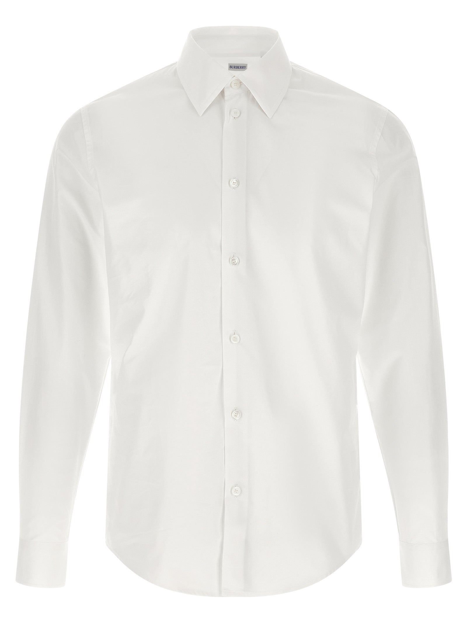 Burberry Men's White Cotton Shirt
