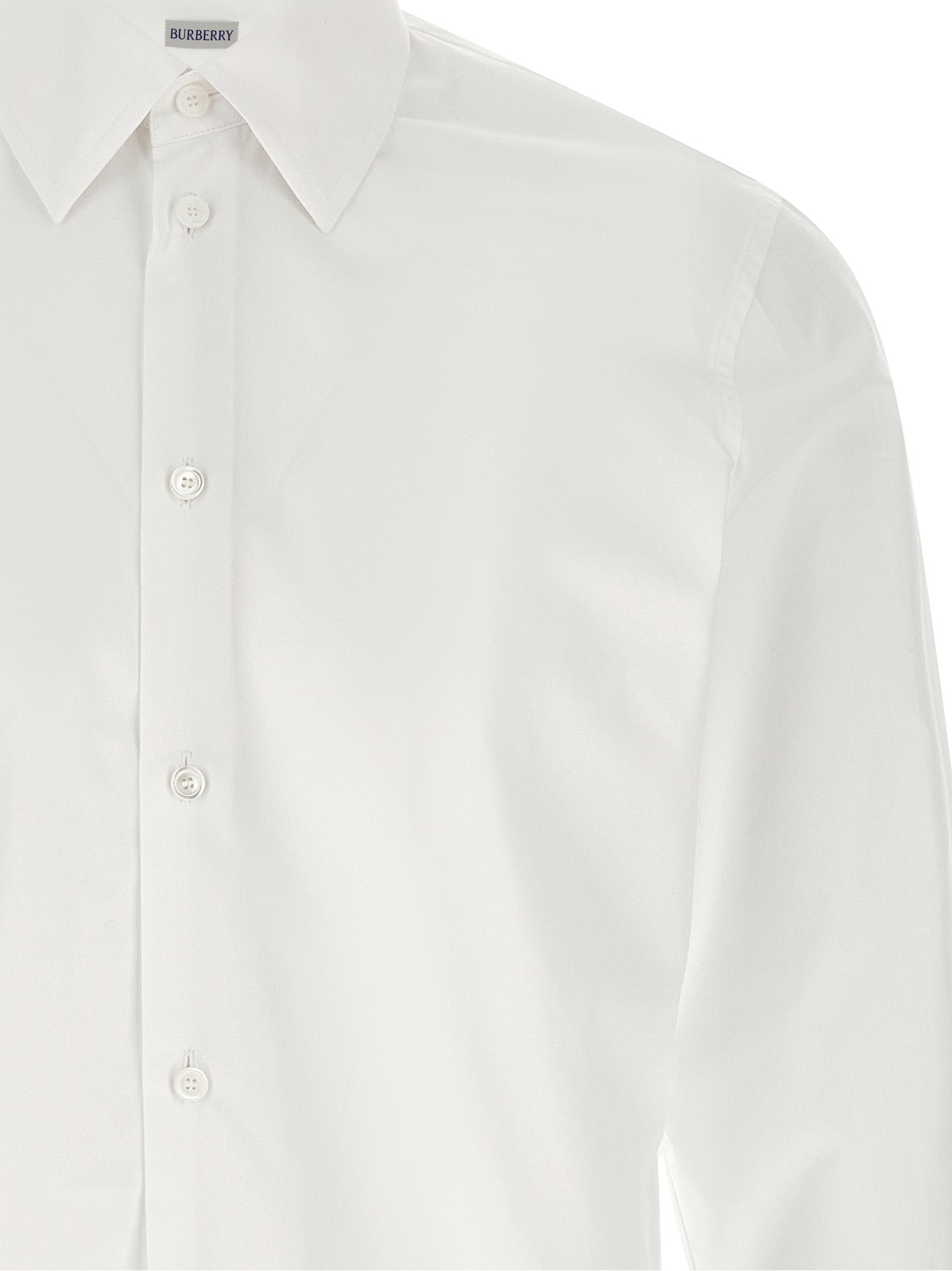 Burberry Men's White Cotton Shirt
