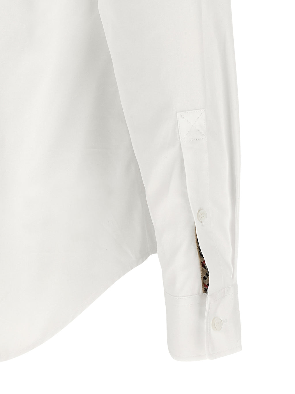 Burberry Men's White Cotton Shirt