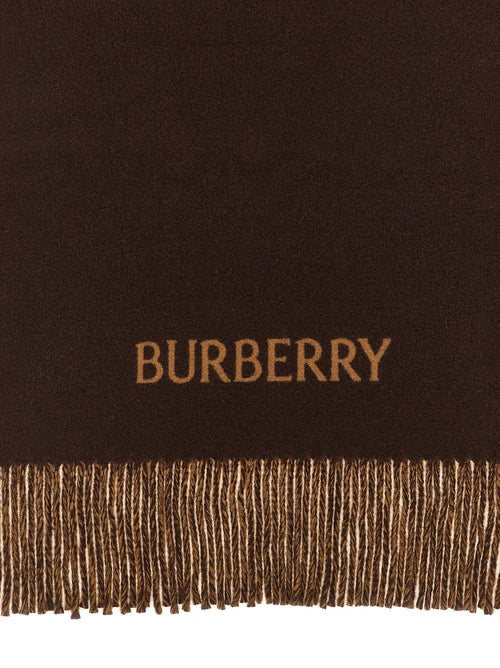 Burberry Men's Multicolor Cashmere Knight Reversible Scarf