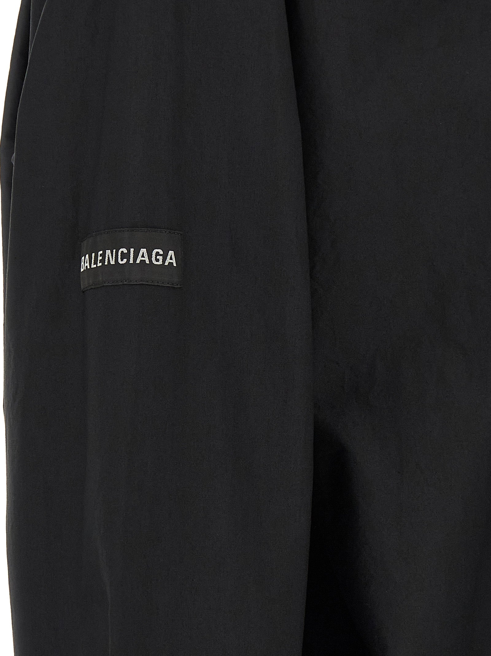 Balenciaga Men's Black Cotton Blouse