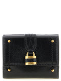 Chloé Women's Paddington Black Buffalo Leather Mini Trifold Wallet