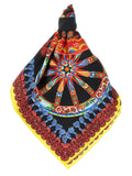 Dolce & Gabbana Women's Carretto Multicolor Silk Twill Scarf