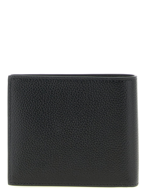 Balenciaga Men's Cash Square Black Calfskin Leather Wallet