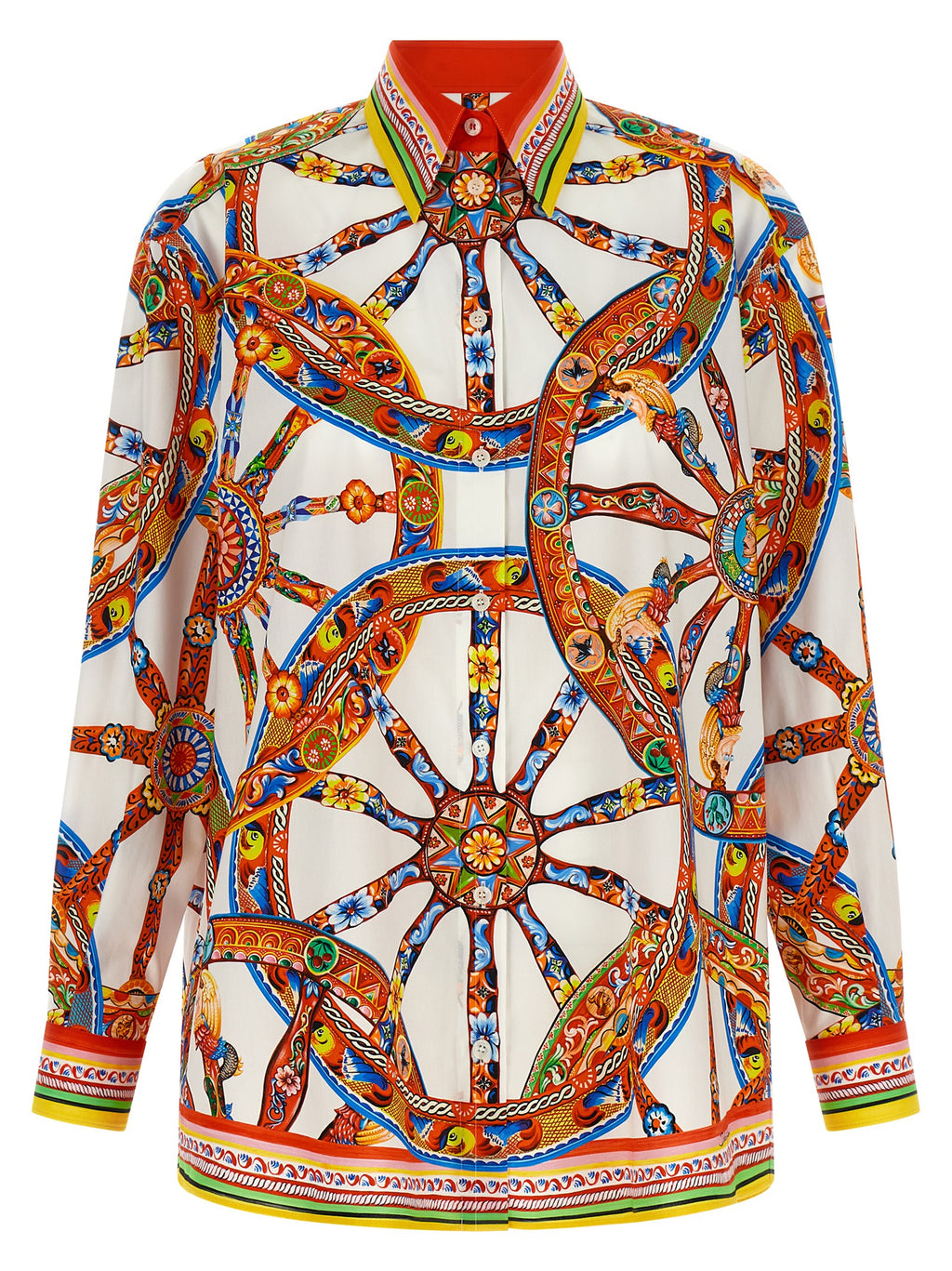 Dolce & Gabbana Women's Multicolor Cotton Blouse