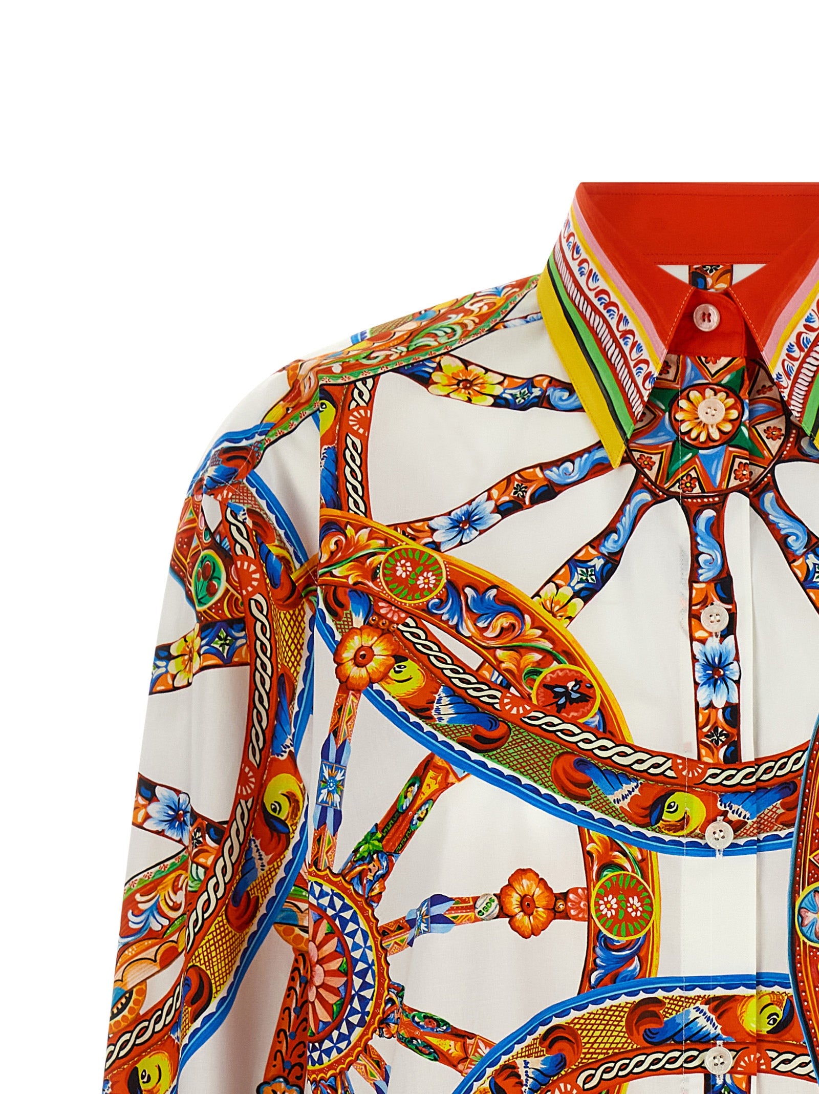 Dolce & Gabbana Women's Multicolor Cotton Blouse