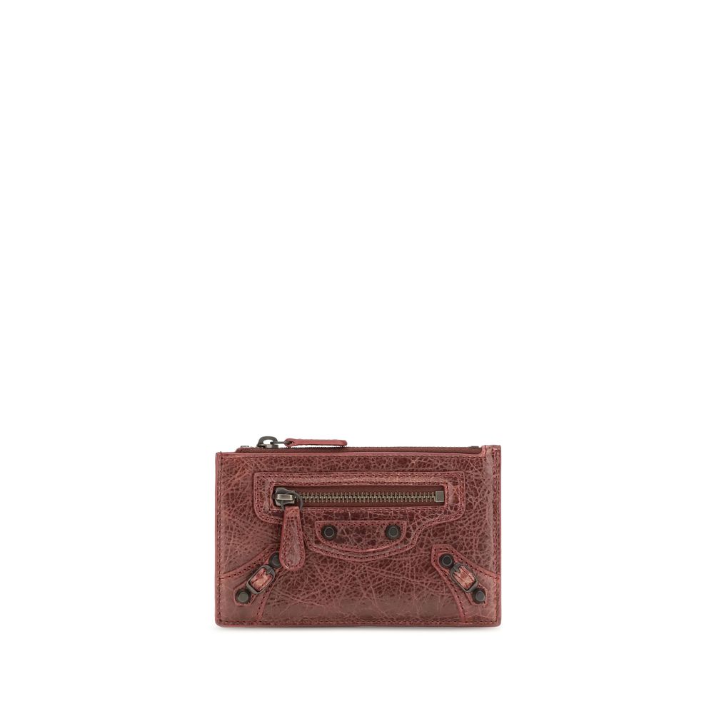 Balenciaga Women's Bordeaux Lambskin Wallet