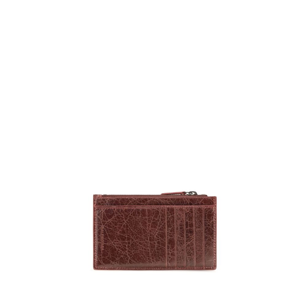 Balenciaga Women's Bordeaux Lambskin Wallet