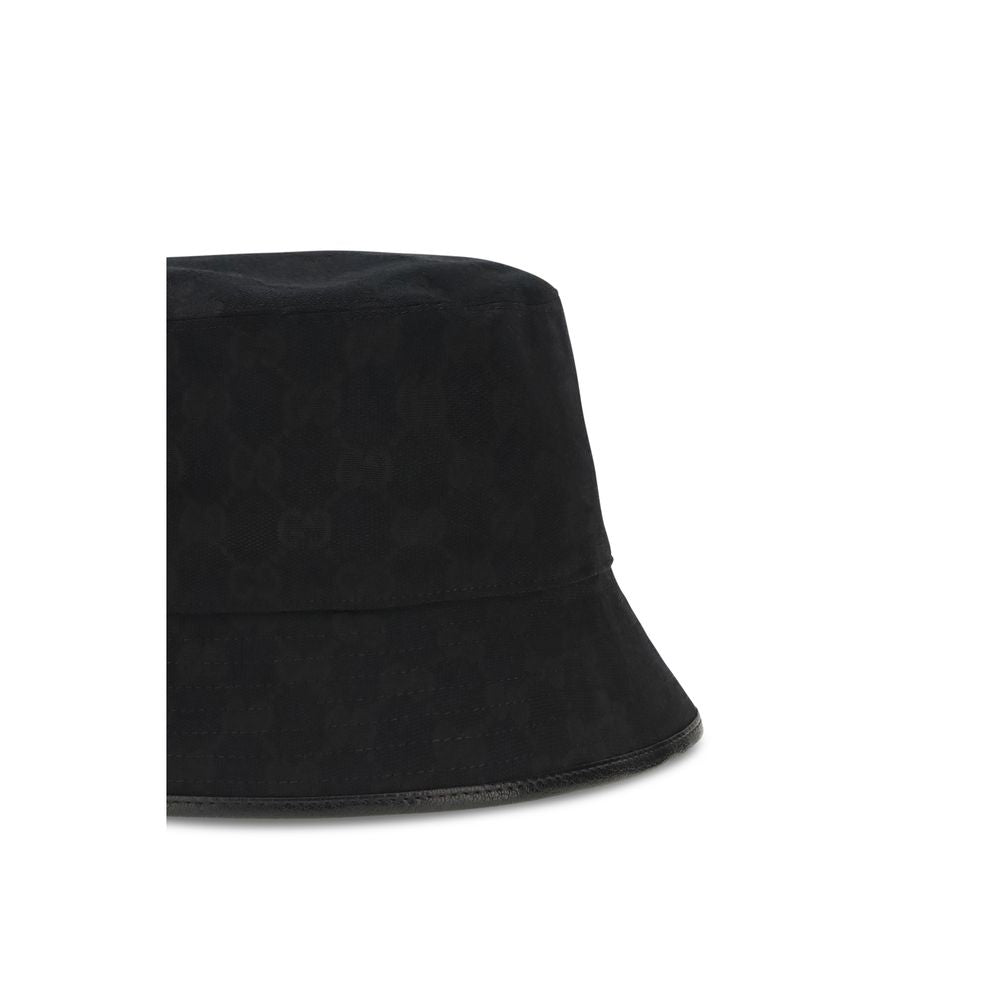 Gucci Women's GG Canvas Bucket Hat Black