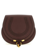 Chloé Women's Marcie Saddle Brown Calfskin Leather Crossbody Bag