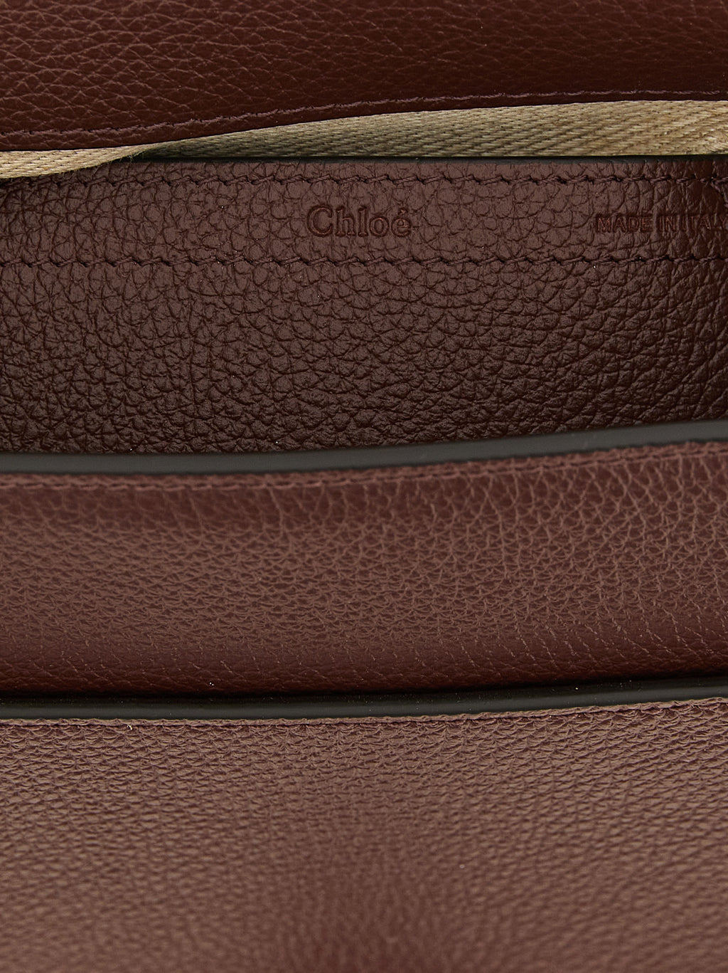 Chloé Women's Marcie Saddle Brown Calfskin Leather Crossbody Bag