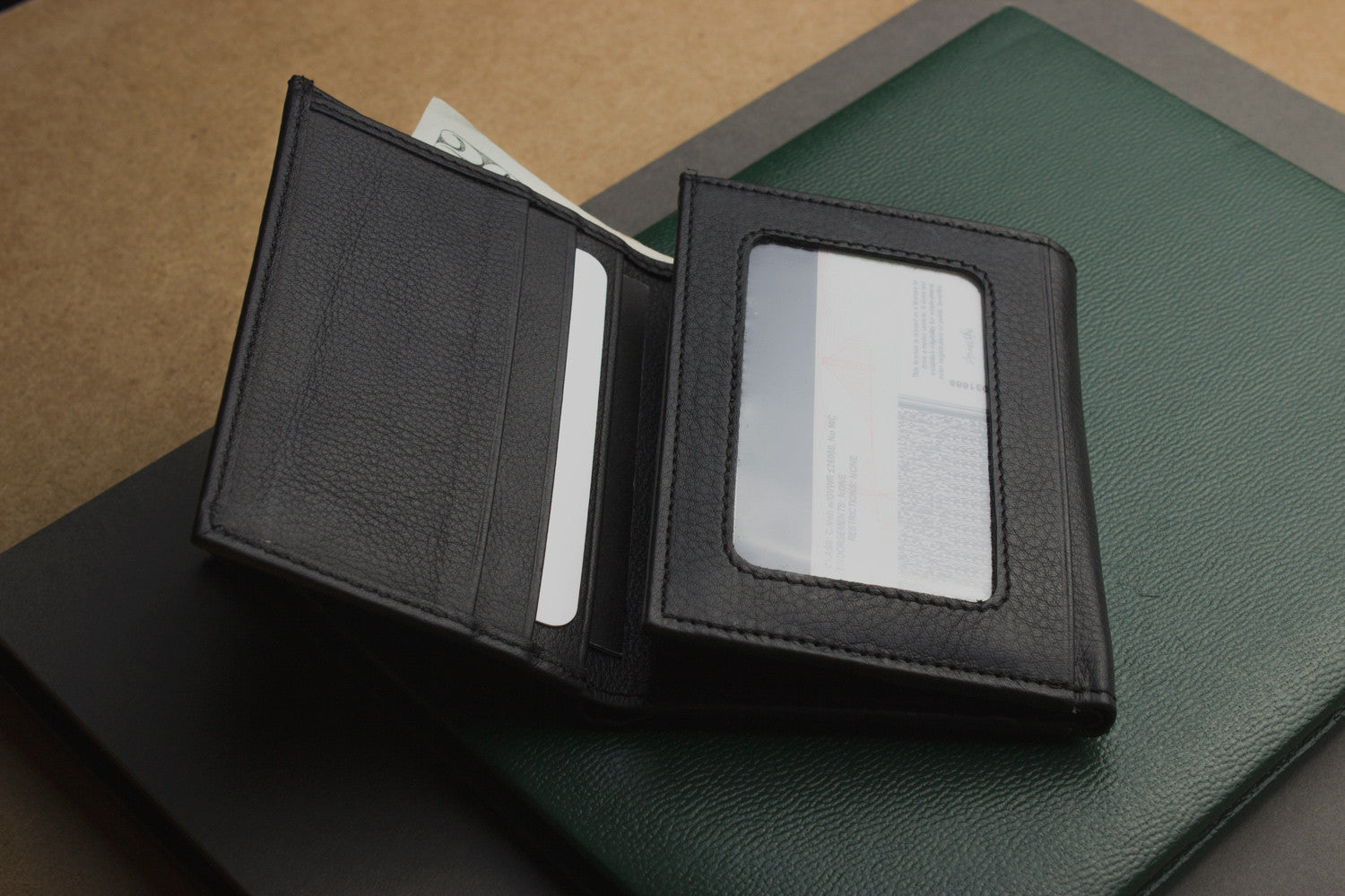 Men's Kiko Full Grain Leather Trifold Wallet