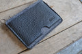 Men's Kiko Combo Vegetable Tanned Leather & Wool Felt Card Case