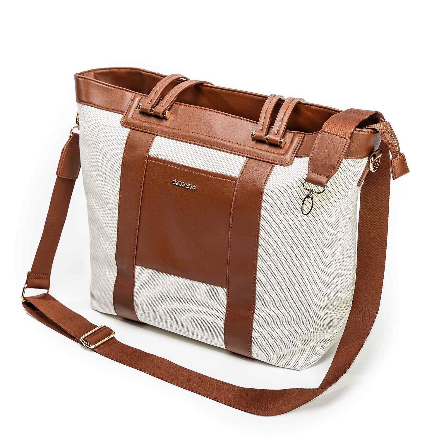 Women's SUNVENO Mommy Tote Diaper Bag