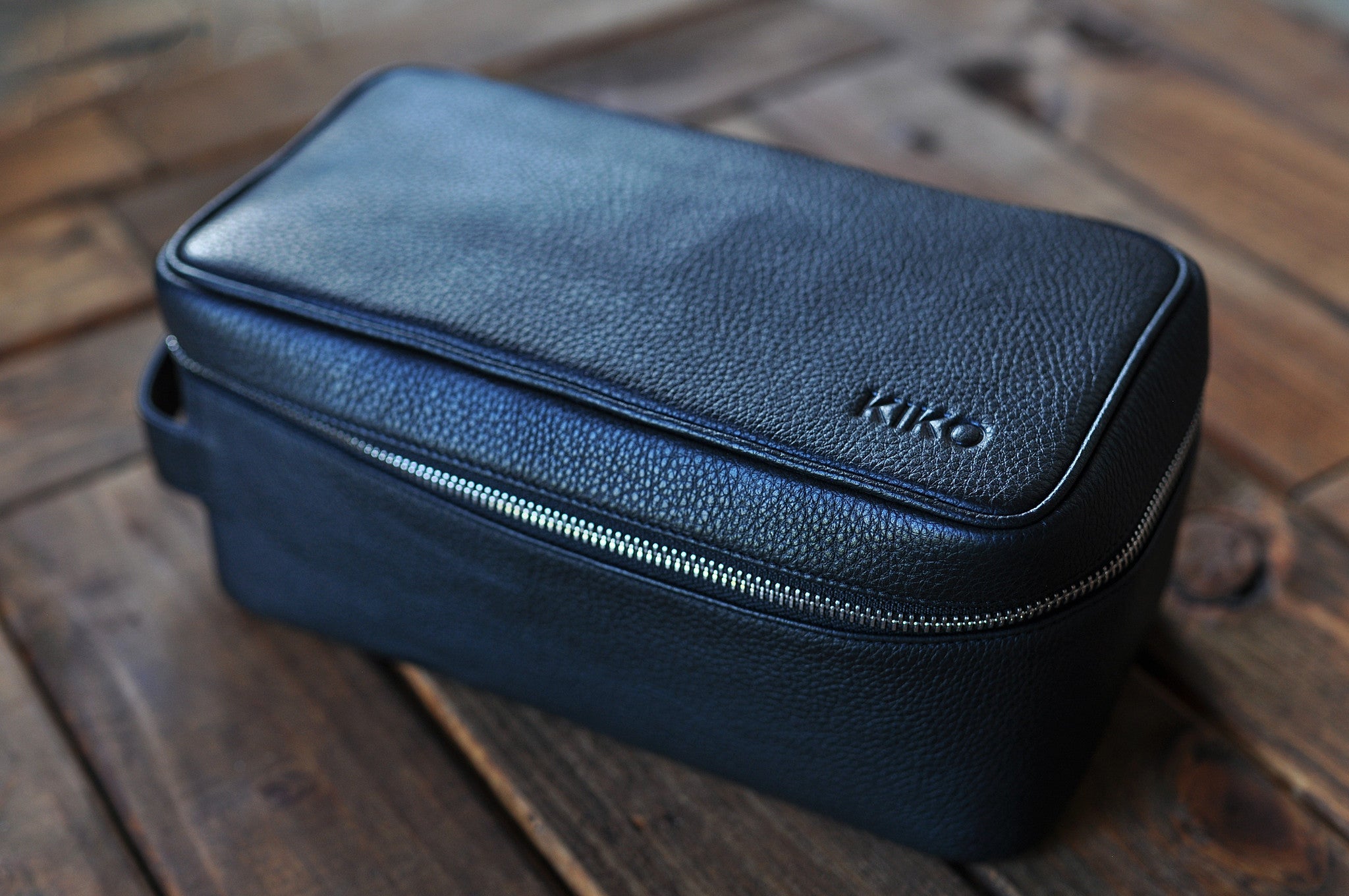 Men's Kiko Premium Leather Dopp Kit — Large
