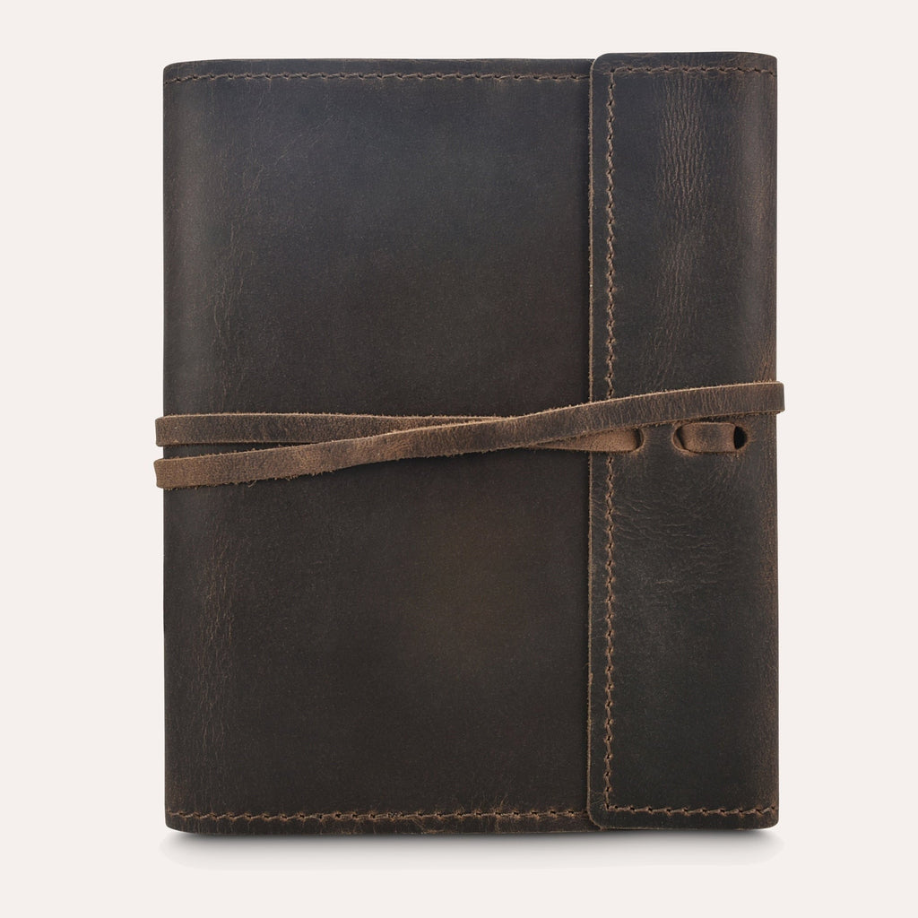 Kiko Refillable Leather Journal — Brown