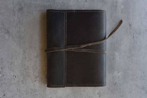 Kiko Refillable Leather Journal — Brown
