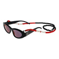 Hugo Boss Unisex Black Polyamide Cat Eye Full-Rim Sunglasses with Chain