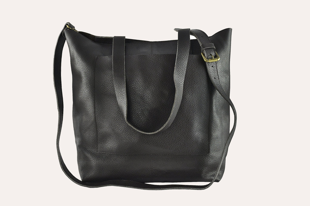 Women's Kiko Journalist Top Grain Leather Tote Bag