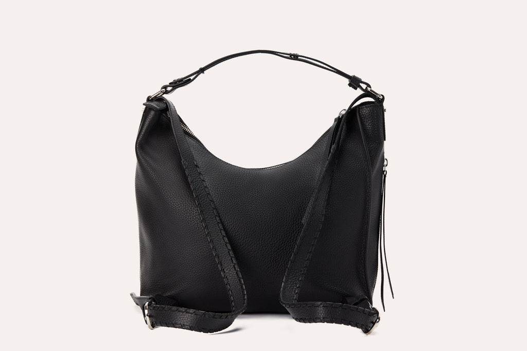 Women's Kiko Genuine Leather Convertible Shoulder Backpack Bag