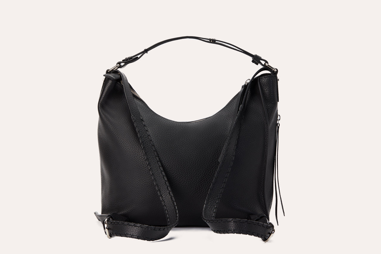 Women's Kiko Genuine Leather Convertible Shoulder Backpack Bag