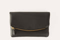 Women's Kiko Genuine Pebble Leather Flap Clutch Crossbody Bag