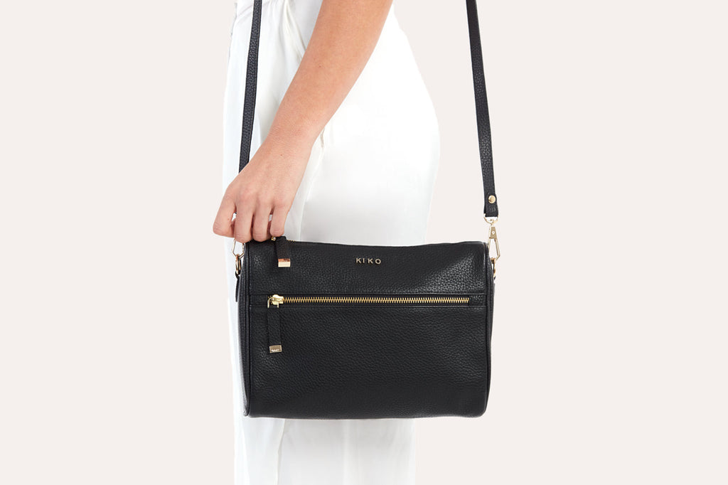 Women's Kiko Perfect Genuine Pebble Leather Crossbody Bag