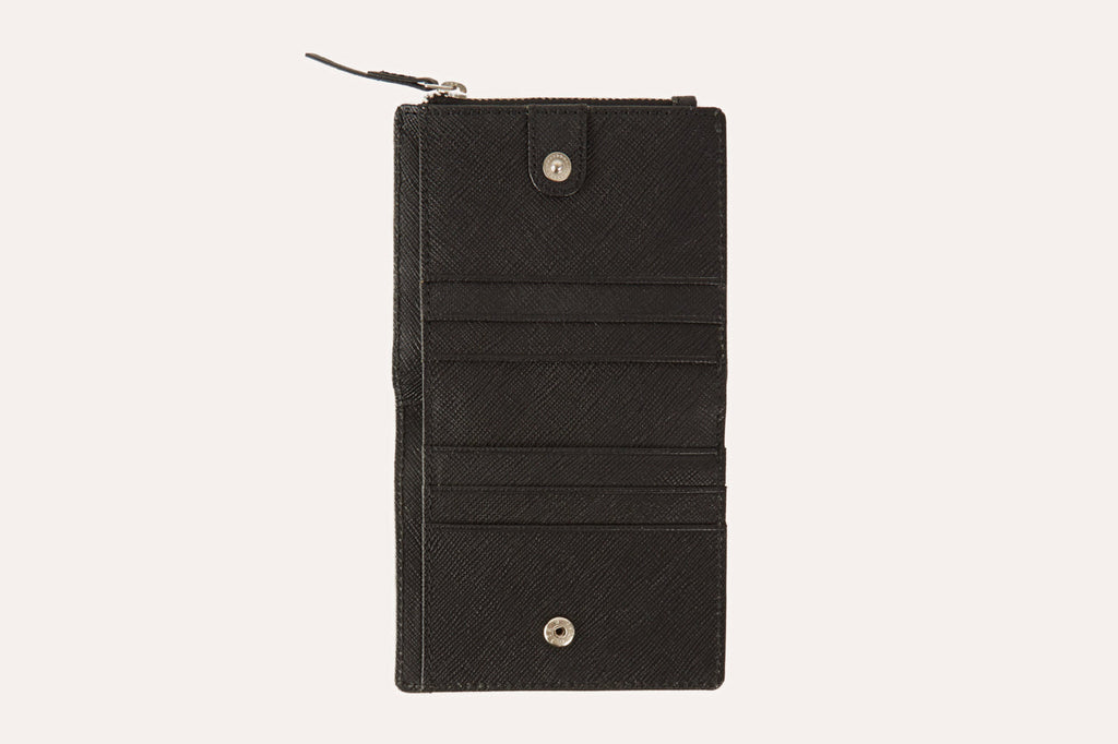 Women's Kiko Saffiano Leather Coin Purse Wallet