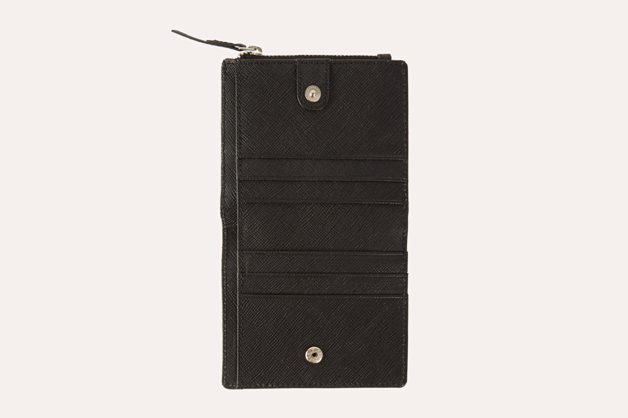 Women's Kiko Saffiano Leather Coin Purse Wallet