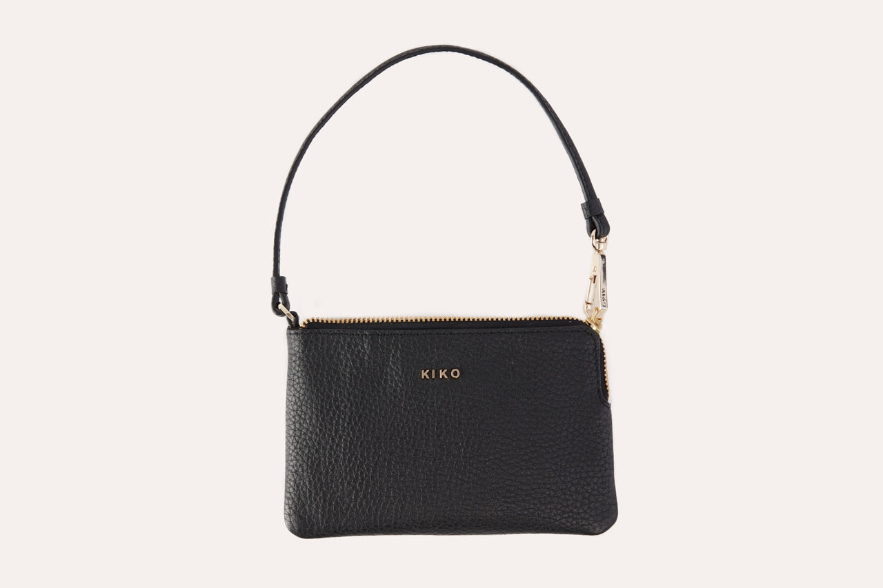 Women's Kiko Genuine Pebble Leather Small Wristlet