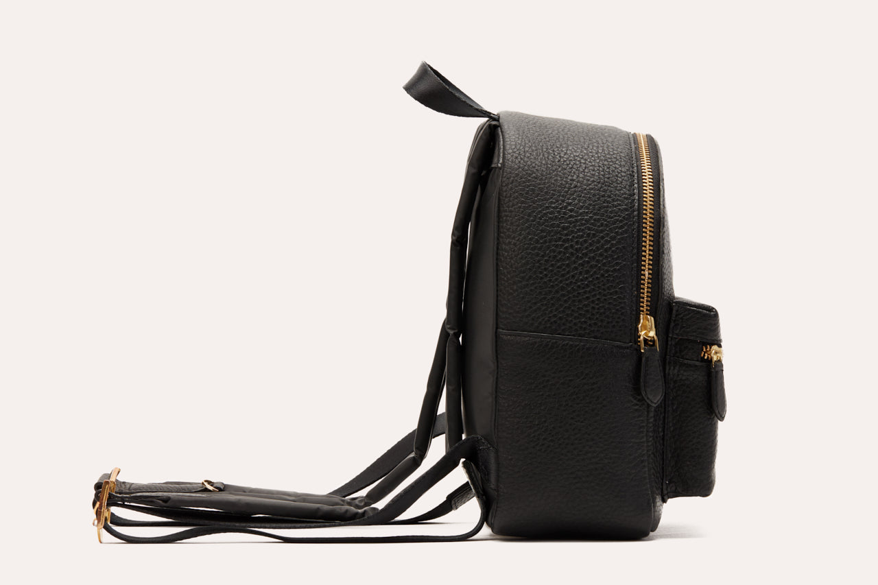 Women's Kiko Itty-Bitty Genuine Pebble Leather Mini Backpack