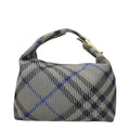 Burberry Women's Green Polyamide Check Medium Handbag