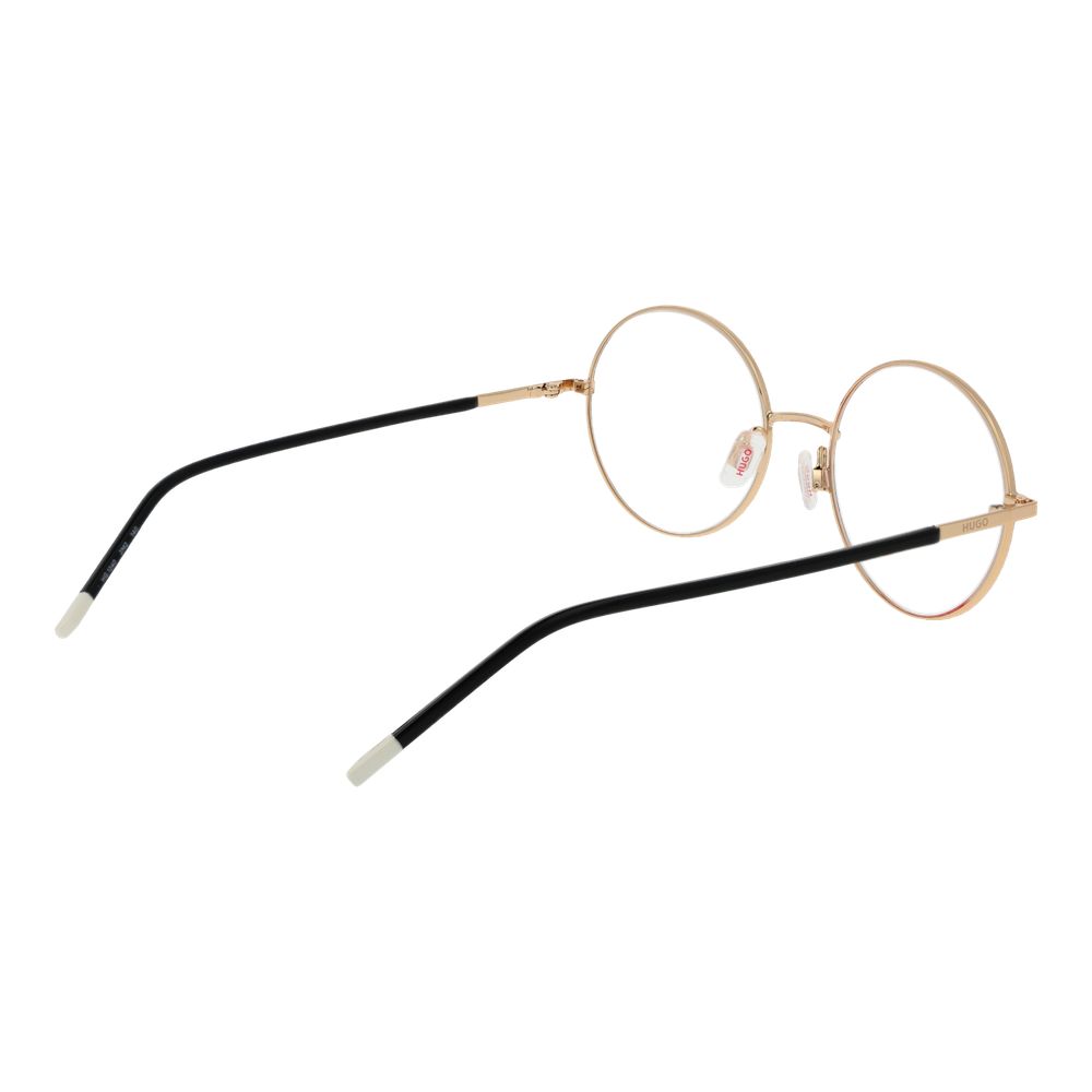 Hugo Boss Black Stainless Steel Round Glasses Frames