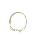 Chloé Women's Script Jewel Brass High-Waist Belt