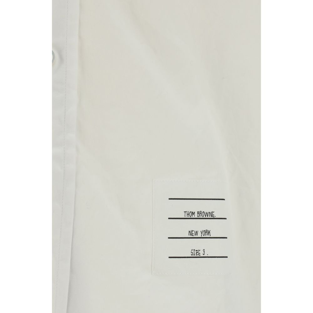 Thom Browne Men's White Cotton Shirt