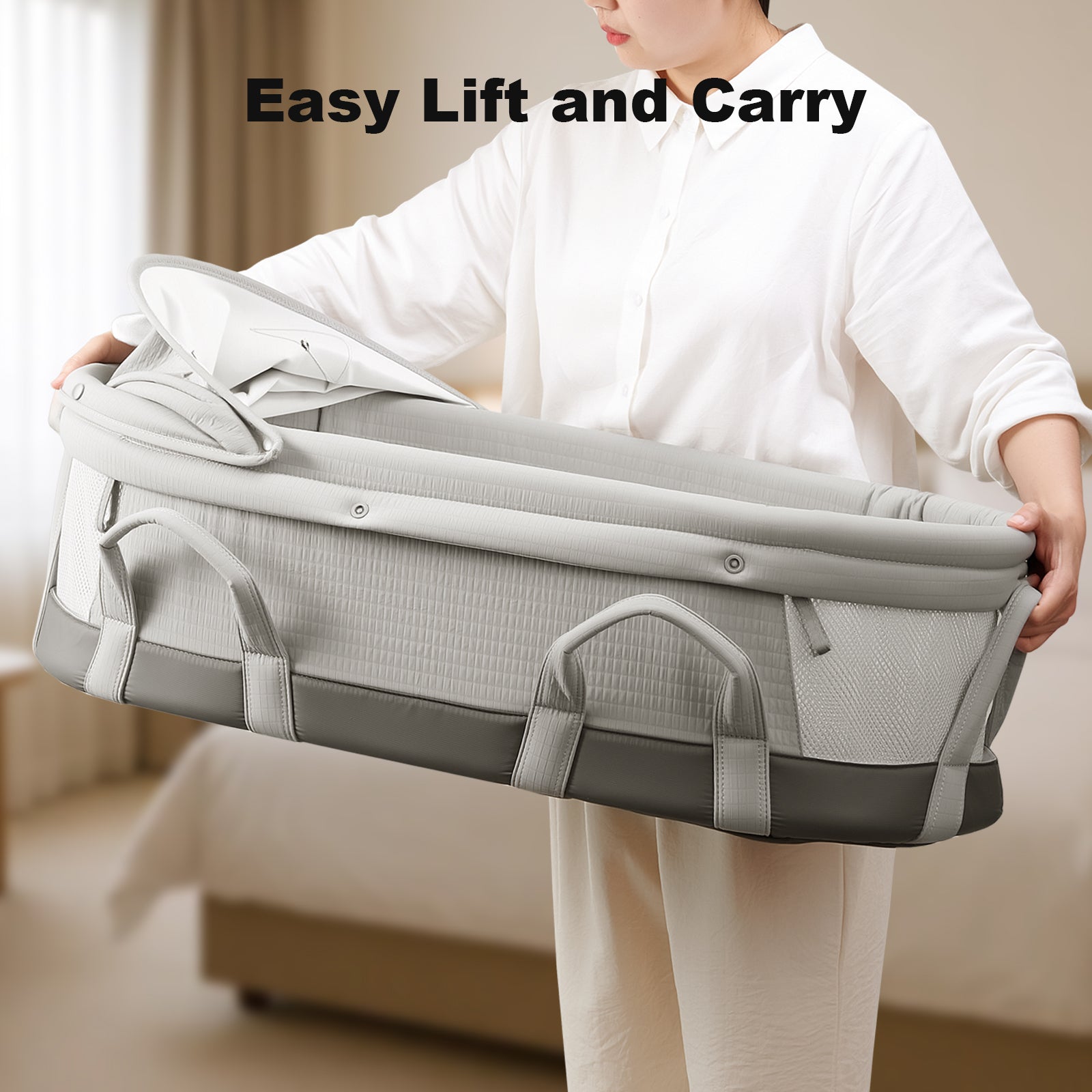 SUNVENO Portable Baby Travel Bassinet