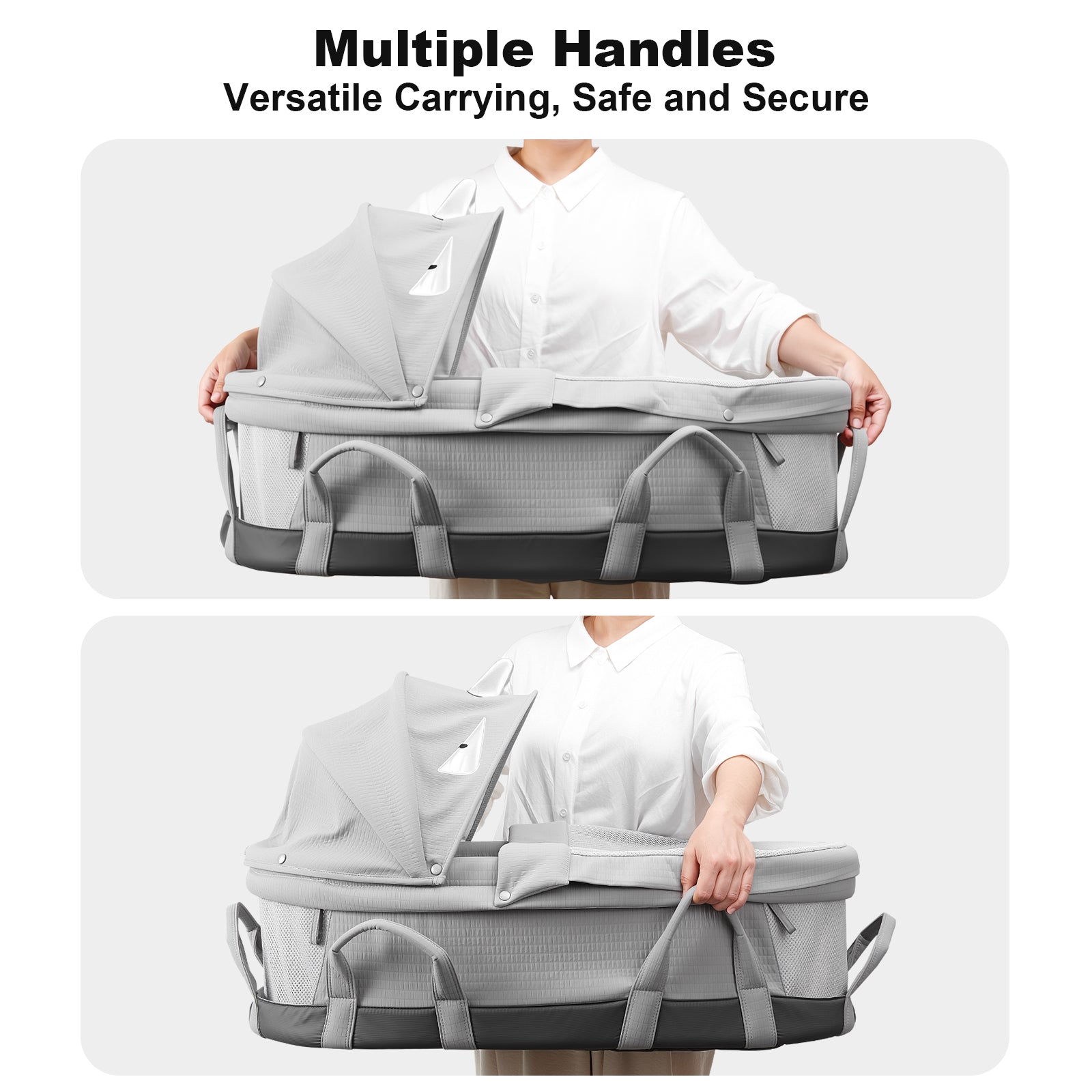SUNVENO Portable Baby Travel Bassinet