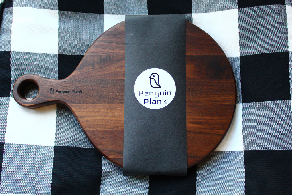 Round Walnut Cheese Board