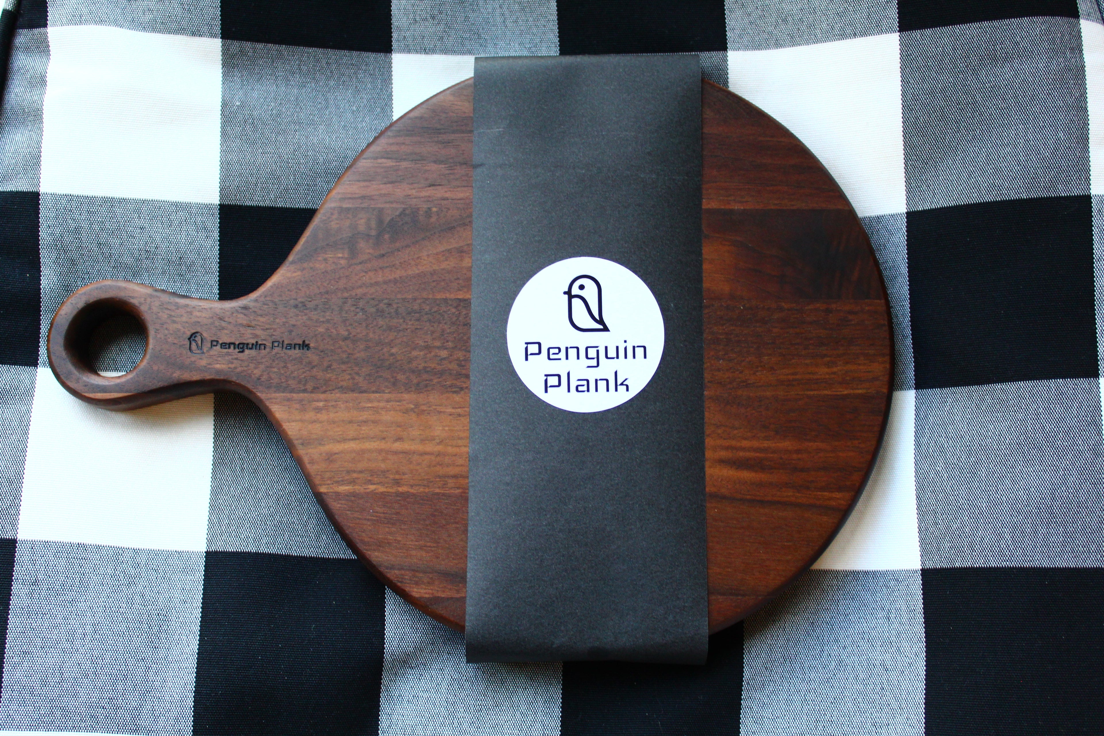 Round Walnut Cheese Board