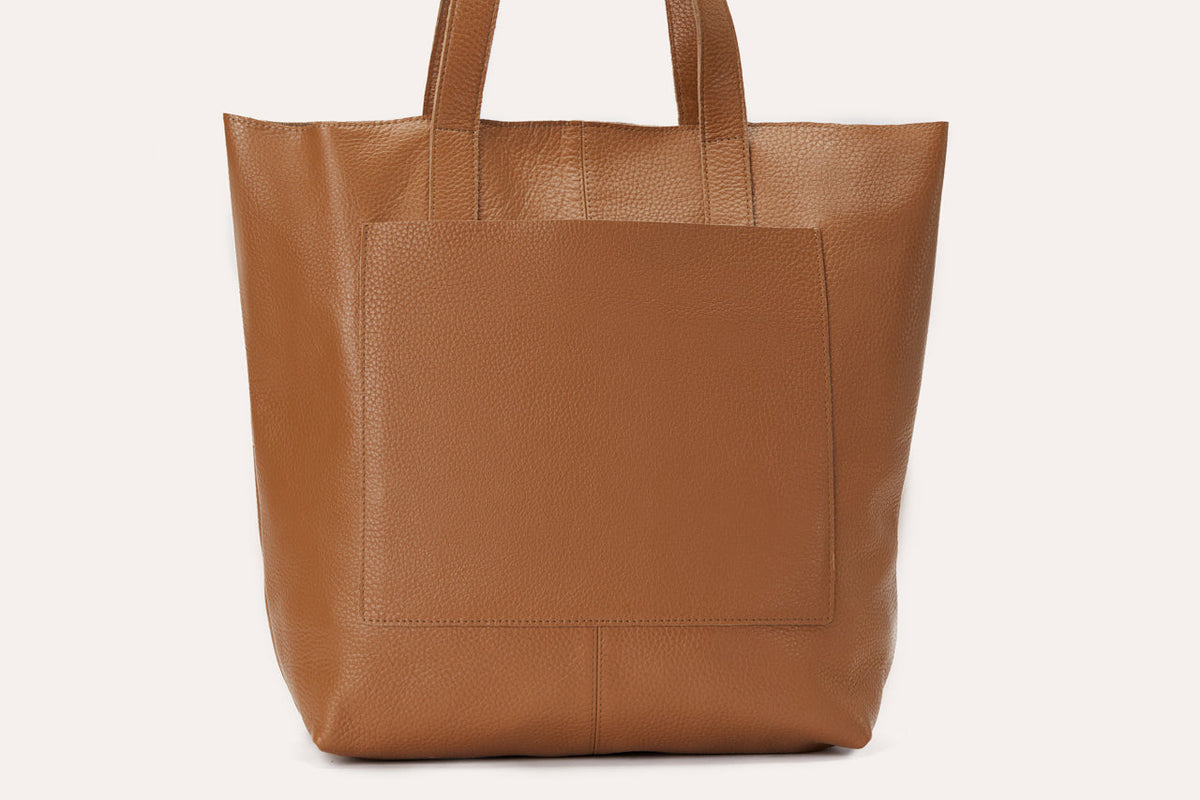 Women's Kiko Journalist Top Grain Leather Tote Bag