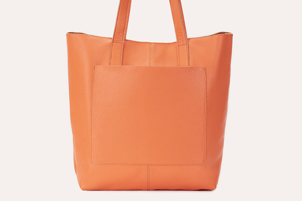 Women's Kiko Journalist Top Grain Leather Tote Bag